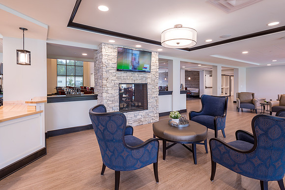 Fireplace Sitting Area